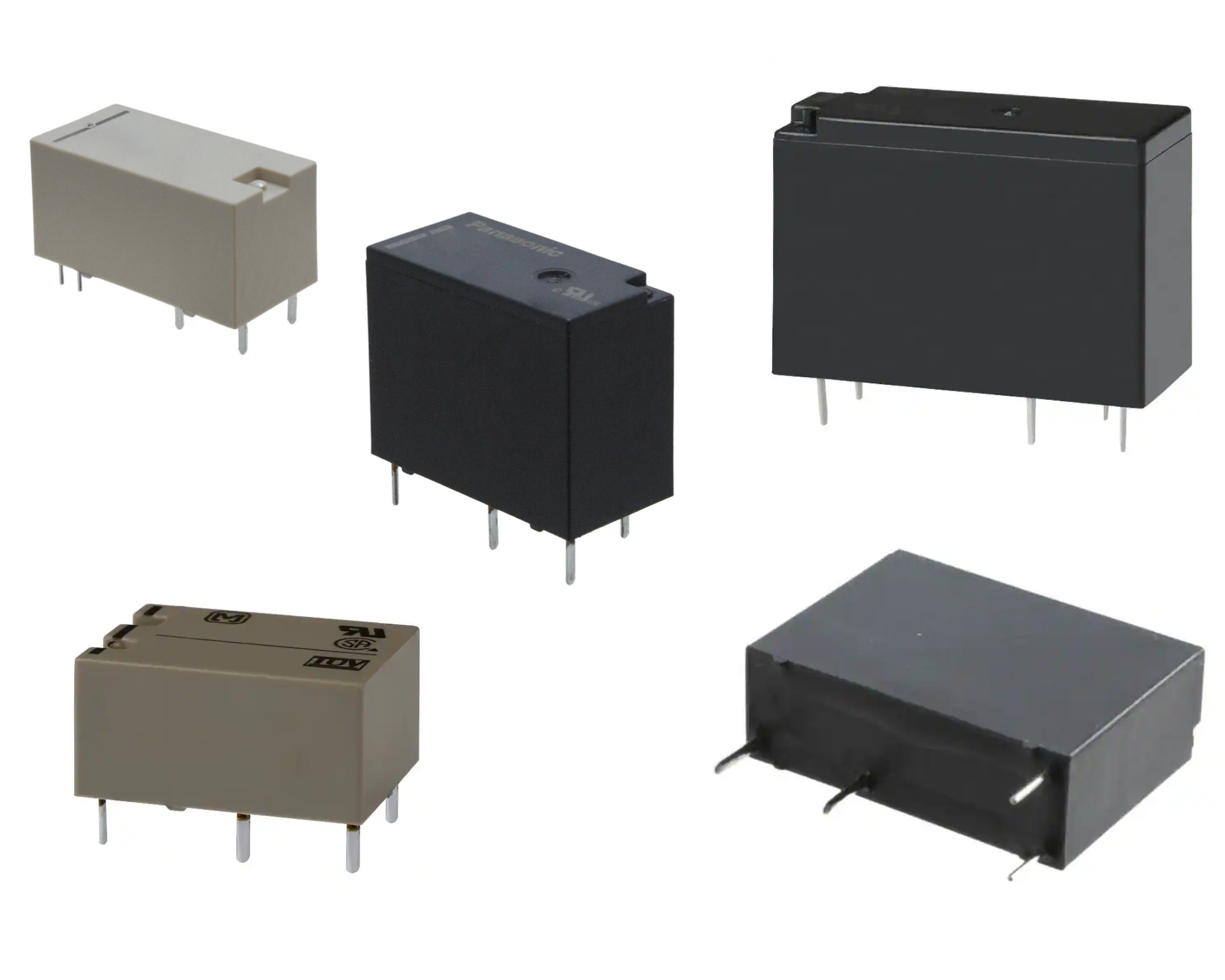 Power Relays, Over 2 Amps