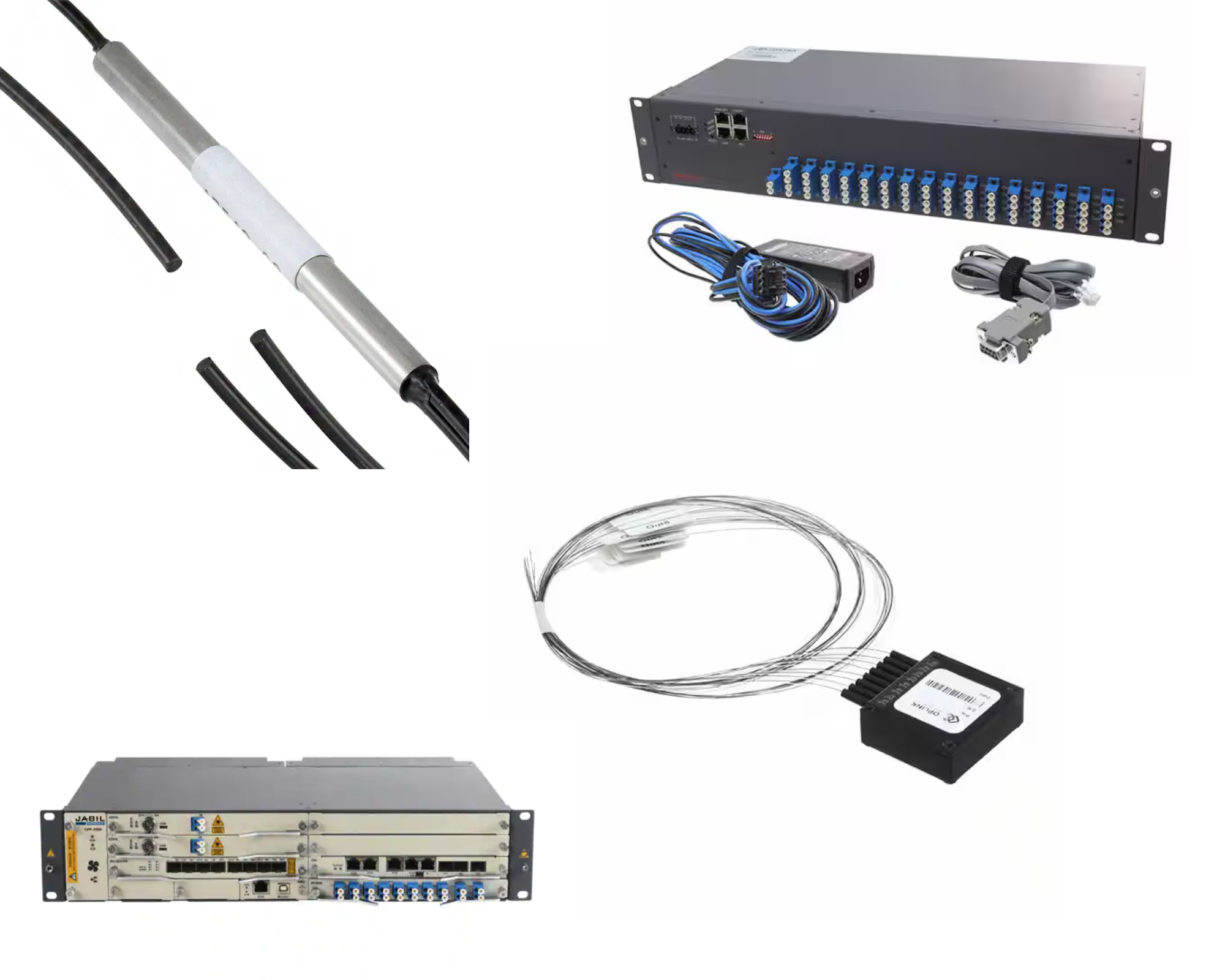Fiber Optic Switches, Multiplexers, Demultiplexers