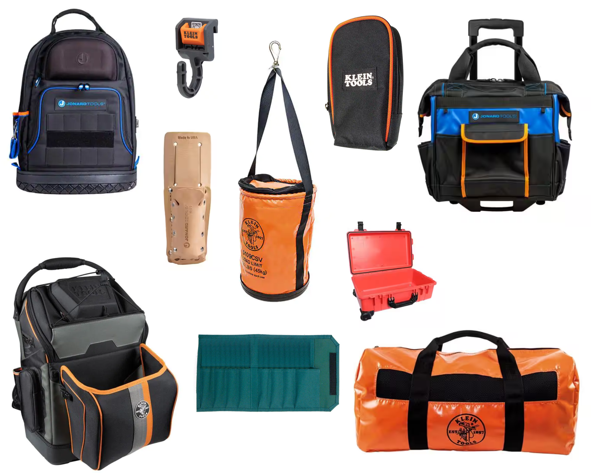 Tool bags, Cabinets and Boxes